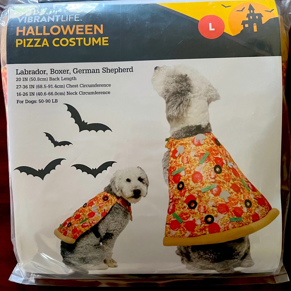 Pizza Dog Halloween Costume